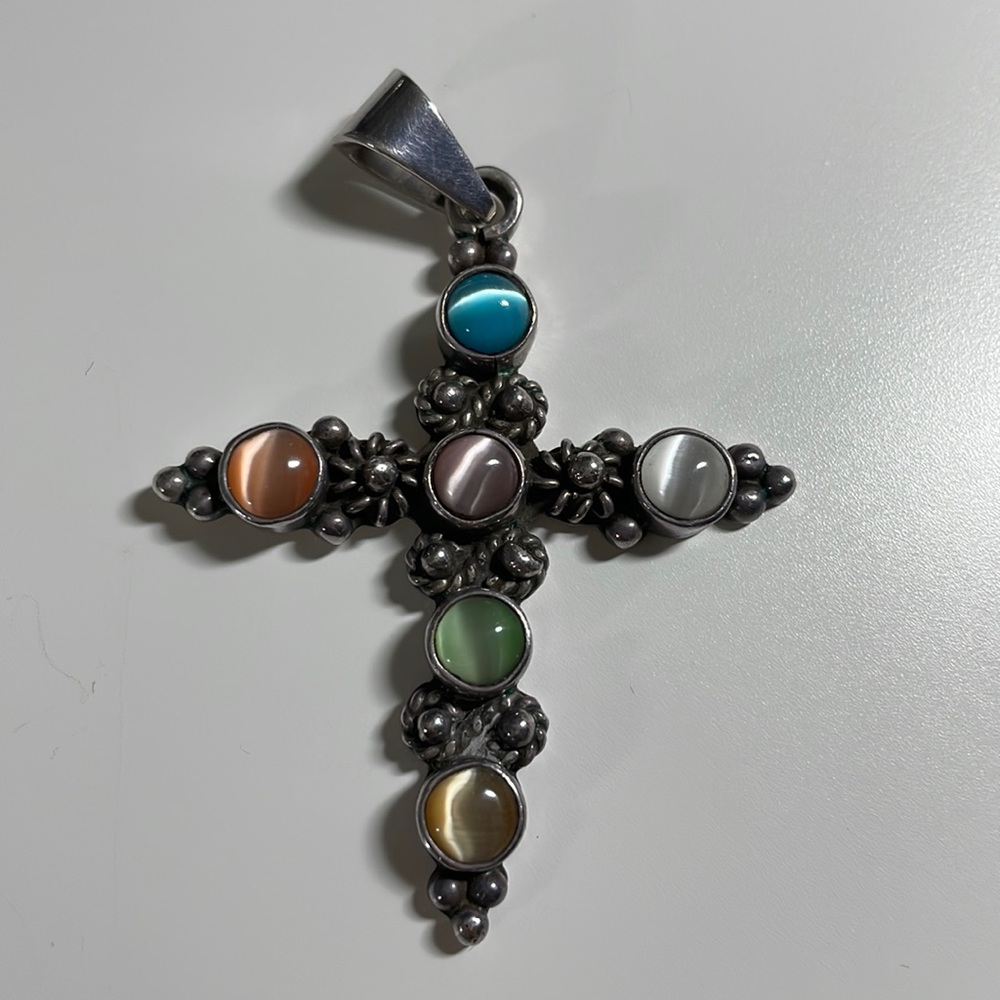 Women’s Multi Stone Cross